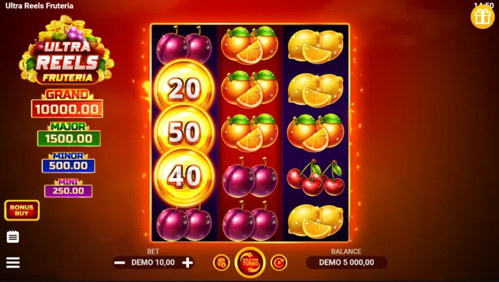 Ultra Reels Fruteria - päänäyttö 3x5